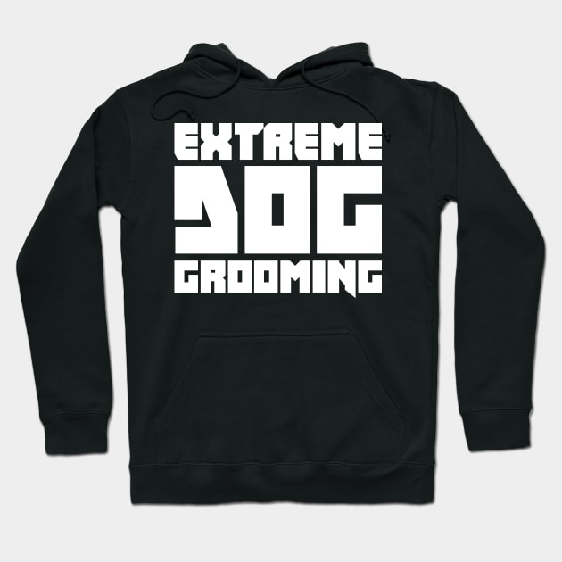 Funny Dog Grooming Gift For Dog Groomer Hoodie by MeatMan